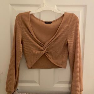 Shein criss cross top size medium